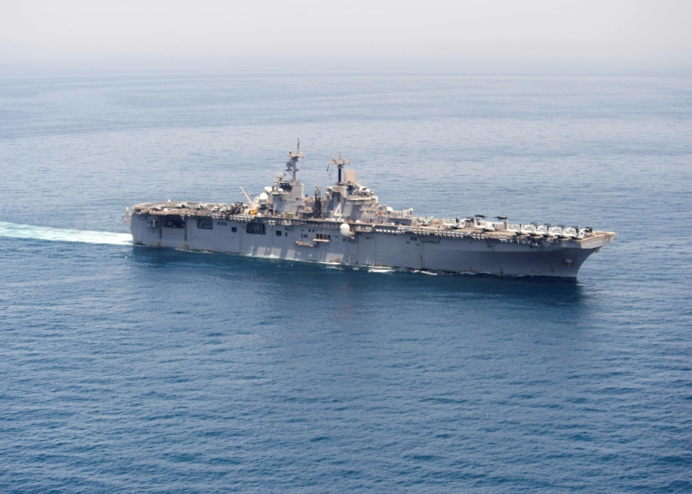Armada de EEUU informa de primer caso sospechoso de coronavirus en buque de guerra