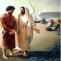 Jesucristo interroga a Pedro, por tres veces