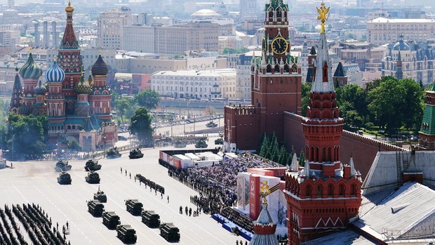 Putin desafía al coronavirus celebrando el gran desfile de la Victoria sobre el nazismo en Moscú