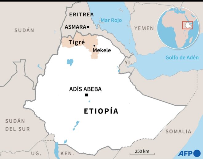 El ejército eritreo mató a “cientos de civiles” en la región etíope de Tigré, según Amnistía