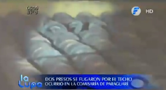 Dos presos se fugan de comisaría en Paraguarí