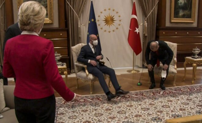 Visita de líderes europeos a Turquía genera controversia por desaire a Von der Leyen