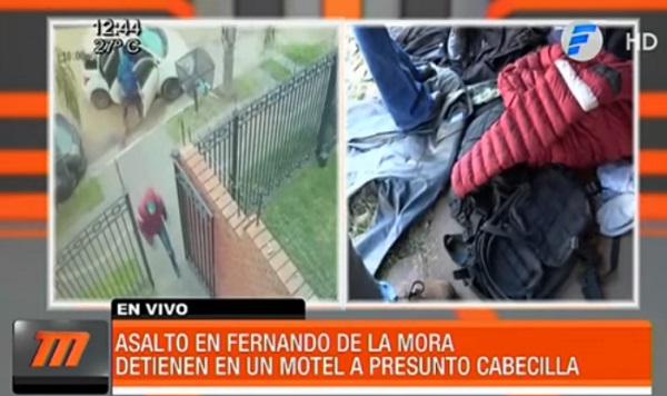 Detienen en motel a sospechoso de asalto en Fernando