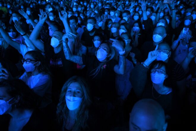“Ninguna señal” de contagios tras el concierto de 5.000 personas en Barcelona en marzo