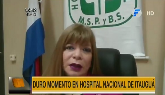 Directora pinta agobiante situación el Hospital Nacional