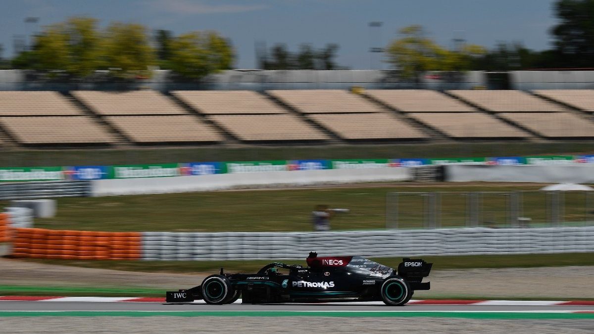 Hamilton domina los segundos libres del GP de España