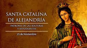 Santa Catalina de Alejandría, patrona de solteras y estudiantes