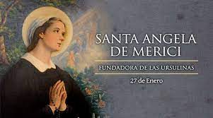 Santa Ángela de Merici, fundadora de las Ursulinas
