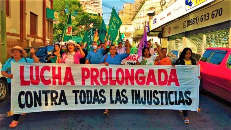 Marcha Campesina: “Lucha prolongada contra todas las injusticias”