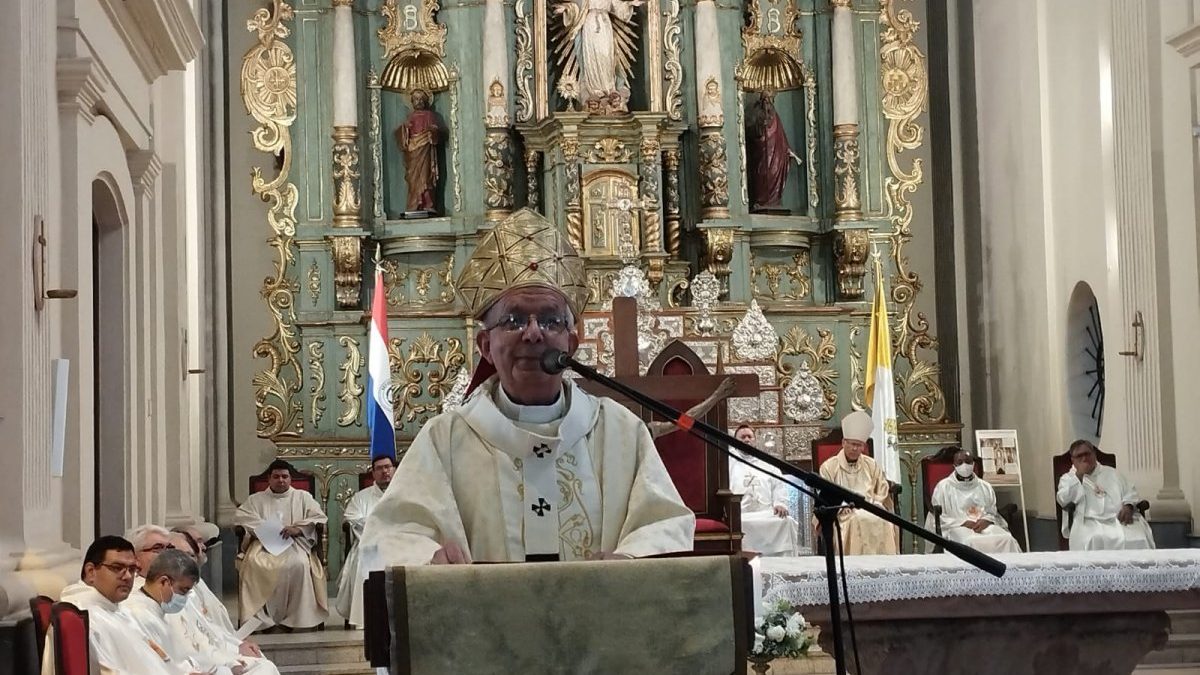 Arzobispo hace un llamado a la recuperación del tejido social y moral de la nación