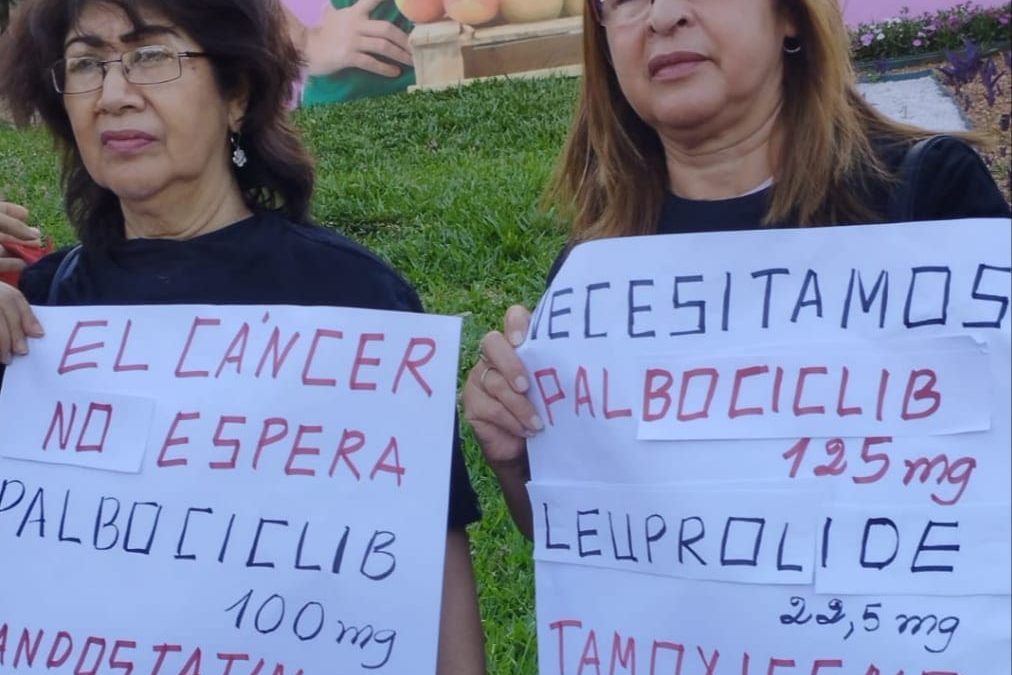 Pacientes con cáncer: «Este no es un octubre rosa, es negro»