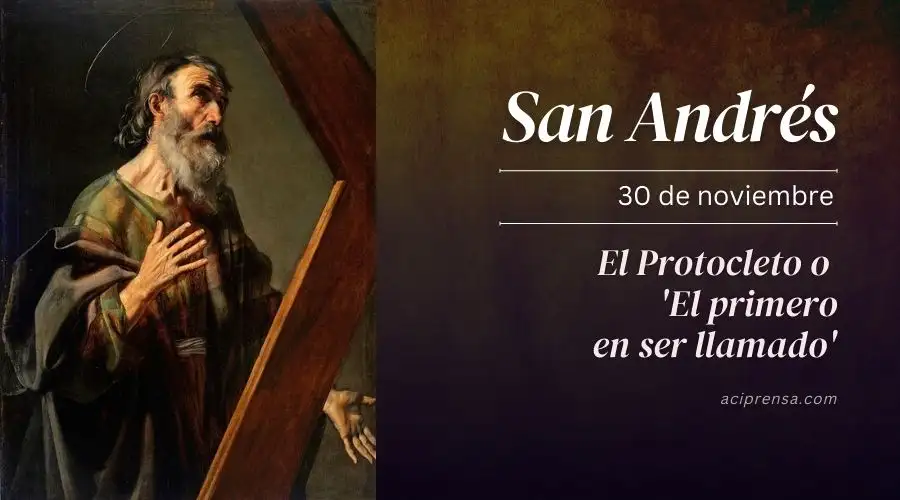 Hoy celebramos a San Andrés Apóstol, el primero entre los llamados por Jesús