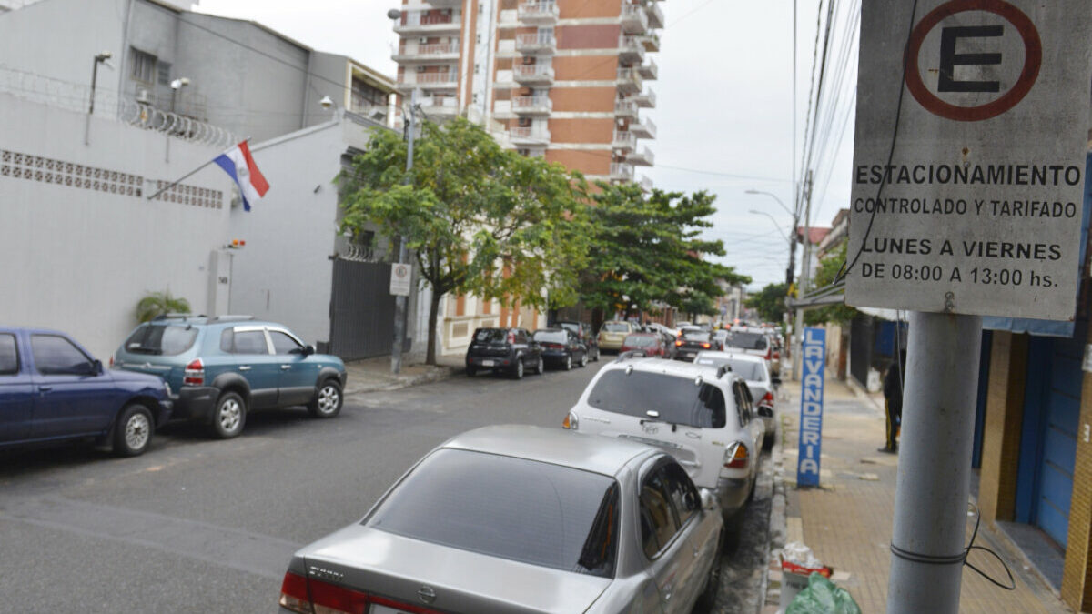 Estacionamiento tarifado tiene beneficios para quienes tengan habilitación en Asunción