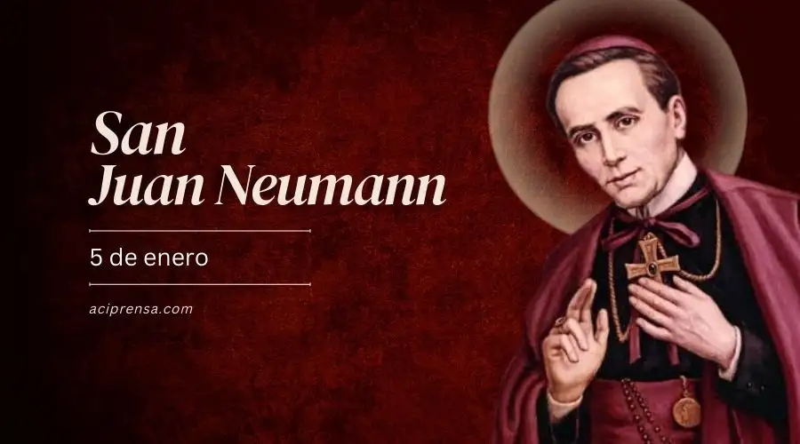Hoy se celebra a San Juan Neumann, promotor de la educación católica en EE.UU.