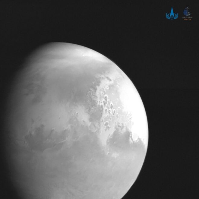 La sonda china “Tianwen-1” se insertó en órbita marciana