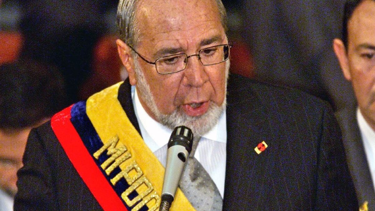 Expresidente Gustavo Noboa, artífice de dolarización en Ecuador, muere en EEUU