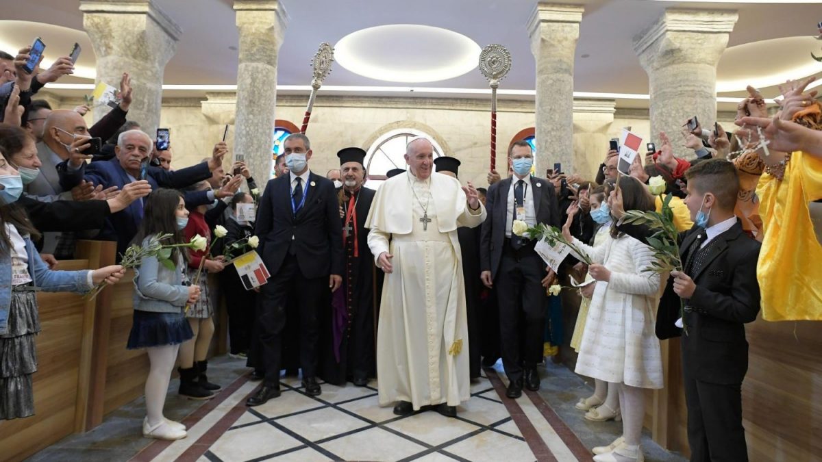 El Papa en Qaraqosh: «Dios tiene la última palabra, no el terrorismo y la muerte»