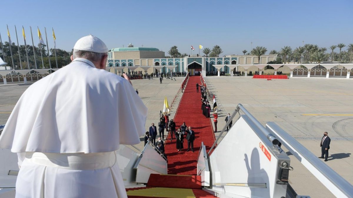 El Papa concluye su histórica visita en Iraq