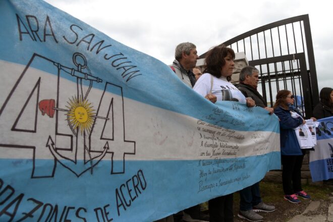 Sanción de 45 días de arresto para exjefe militar argentino por hundimiento del ARA San Juan
