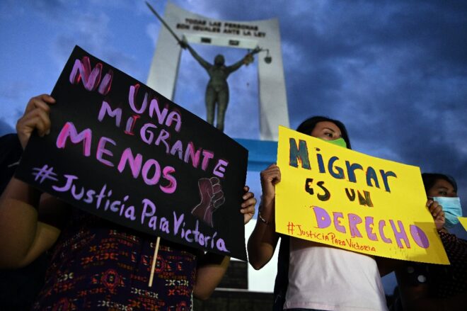 Sepultan a Victoria Salazar, la salvadoreña asesinada en México