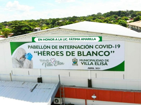 Municipalidad de Villa Elisa entrega segundo pabellón de contingencia