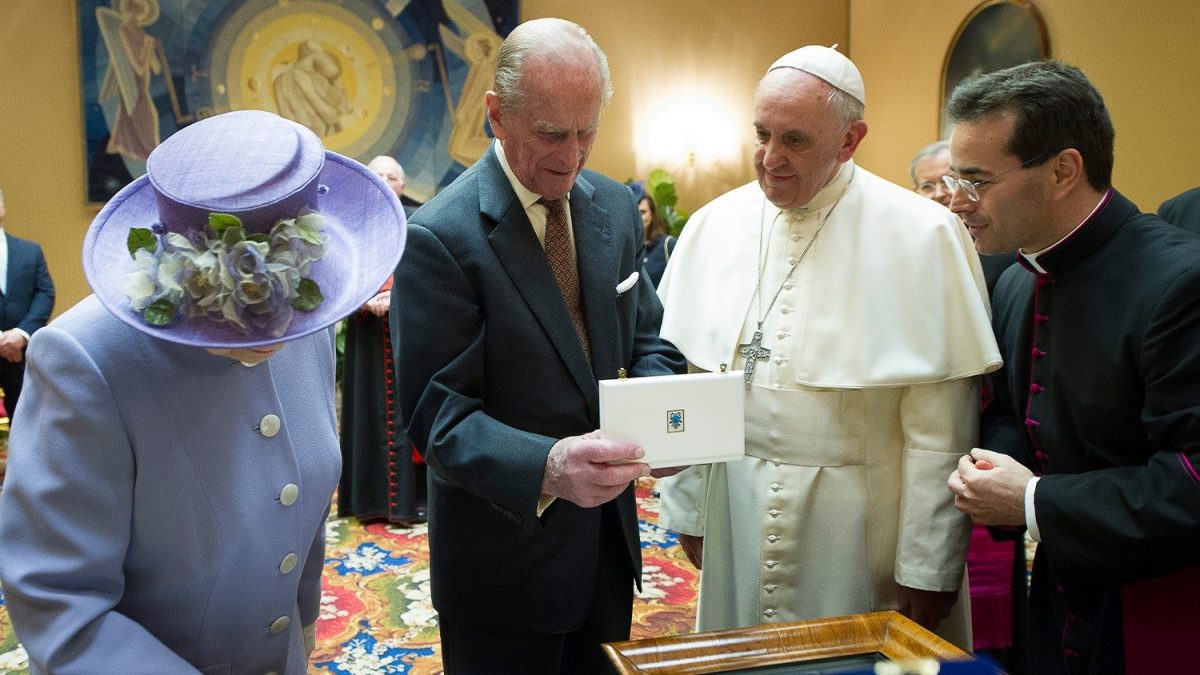 Pésame del Papa por la muerte del Príncipe Felipe