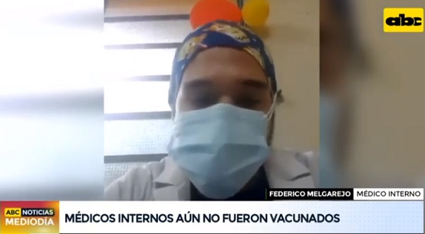 Médicos residentes piden ser vacunados