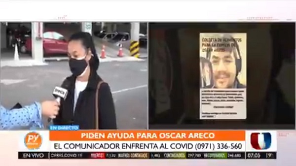 Piden colaboración para la familia del periodista Oscar Areco