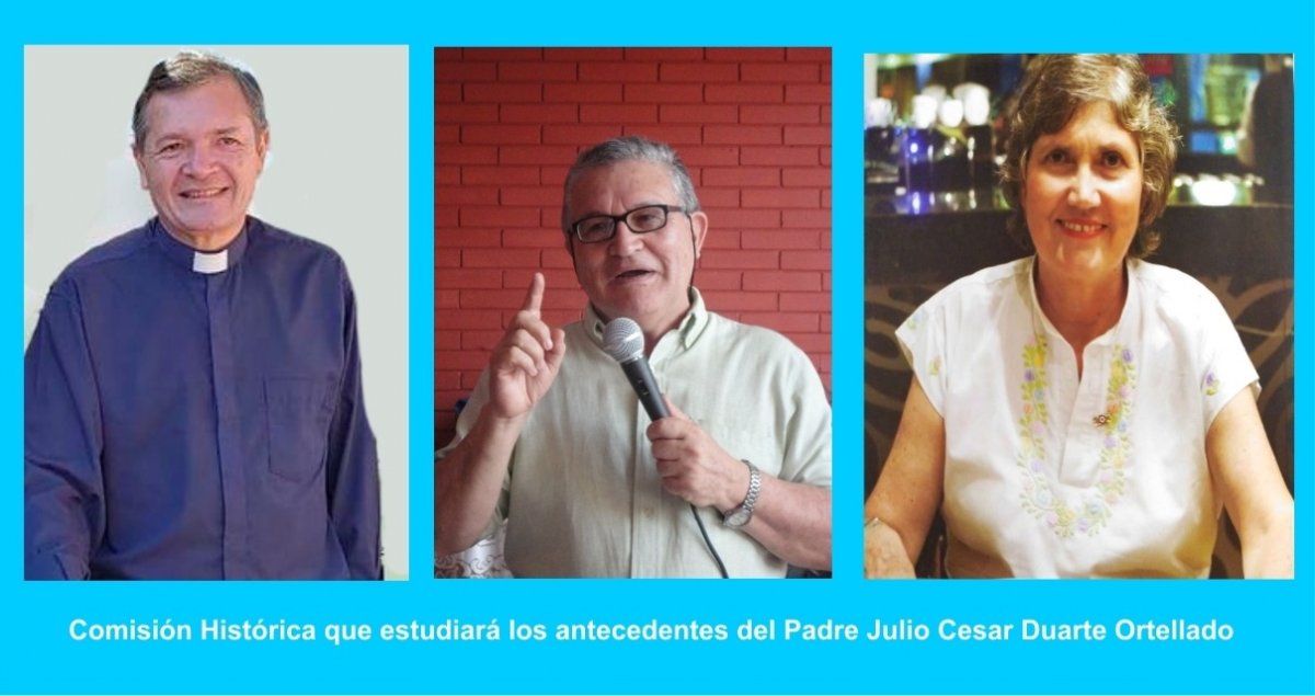 Eligen Comisión Histórica que estudiará los antecedentes del Padre Julio César Duarte Ortellado