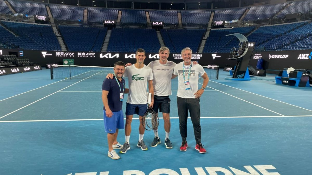 Djokovic «concentrado» para el Abierto de Australia