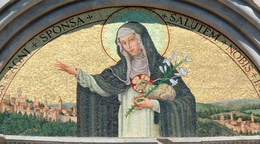Hoy se celebra a Santa Inés de Montepulciano, la mística dominica que multiplicó el pan