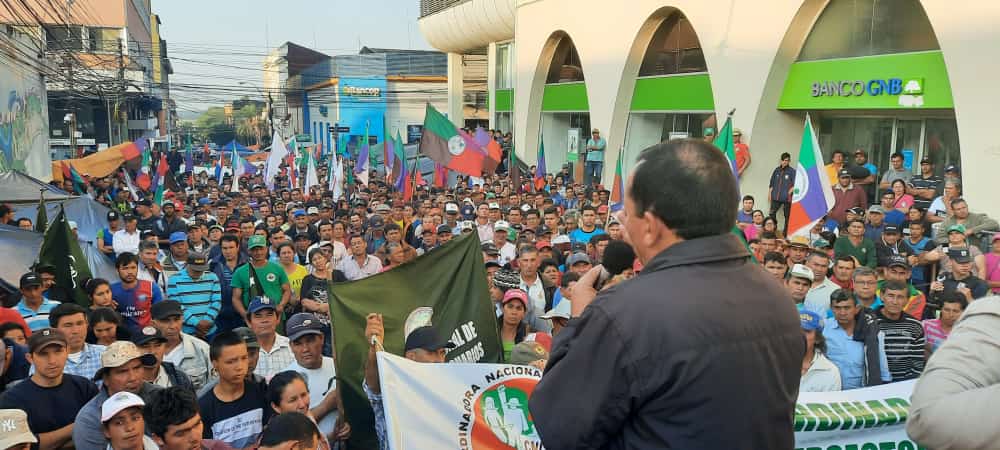 Campesinos levantarán movilización en Asunción