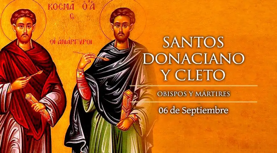 Hoy se celebra a los santos Cleto y Donaciano, mártires del siglo V