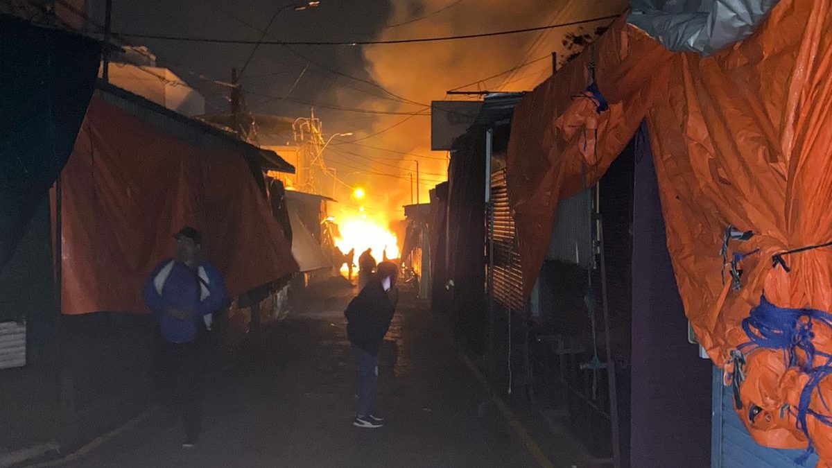 Villalba: Incendio en el Mercado 4 habría sido provocado