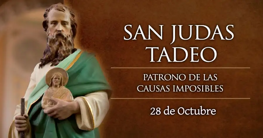 Hoy se celebra a San Judas Tadeo, patrono de las causas imposibles