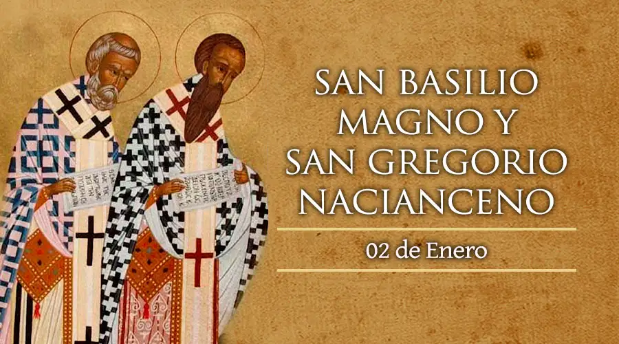 Hoy celebramos a San Basilio Magno y a San Gregorio Nacianceno, Doctores de la Iglesia