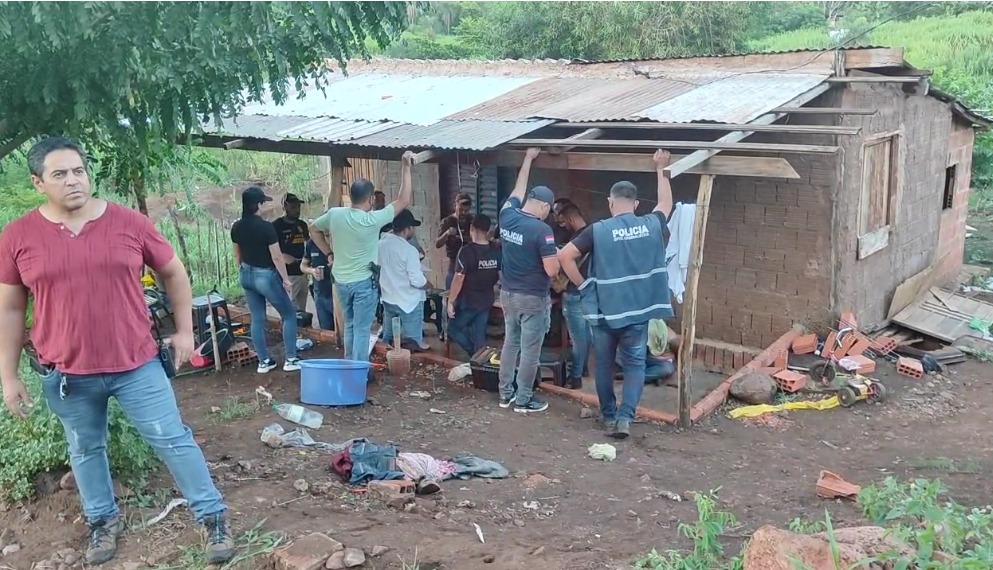 Primeros detenidos en Amambay por séxtuple homicidio