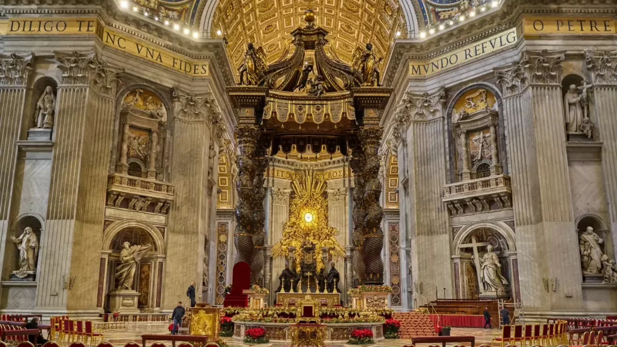 ¿Escuchaste sobre “El Baldaquino”? ¿Sabías de su función en la Basílica de San Pedro?