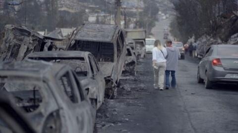 Incendios en Chile deja más de 120 fallecidos y miles de evacuados