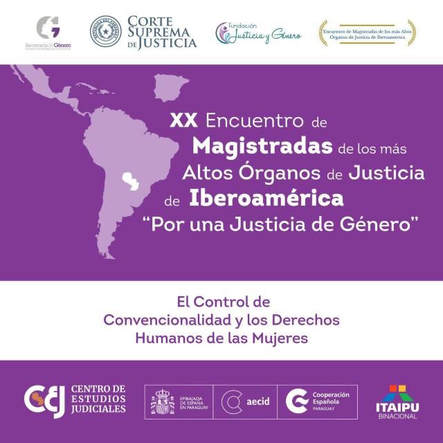 Paraguay será sede del Encuentro de Magistradas de Iberoamérica