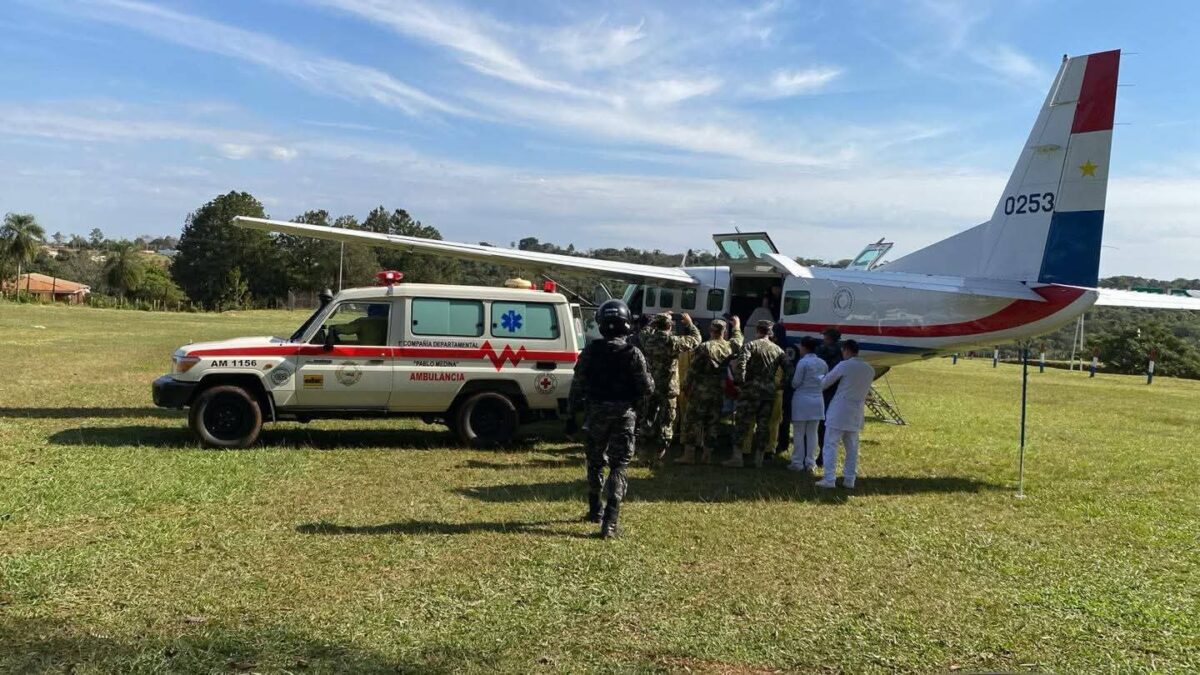 Militar herido se salvó de milagro y ya está fuera de peligro