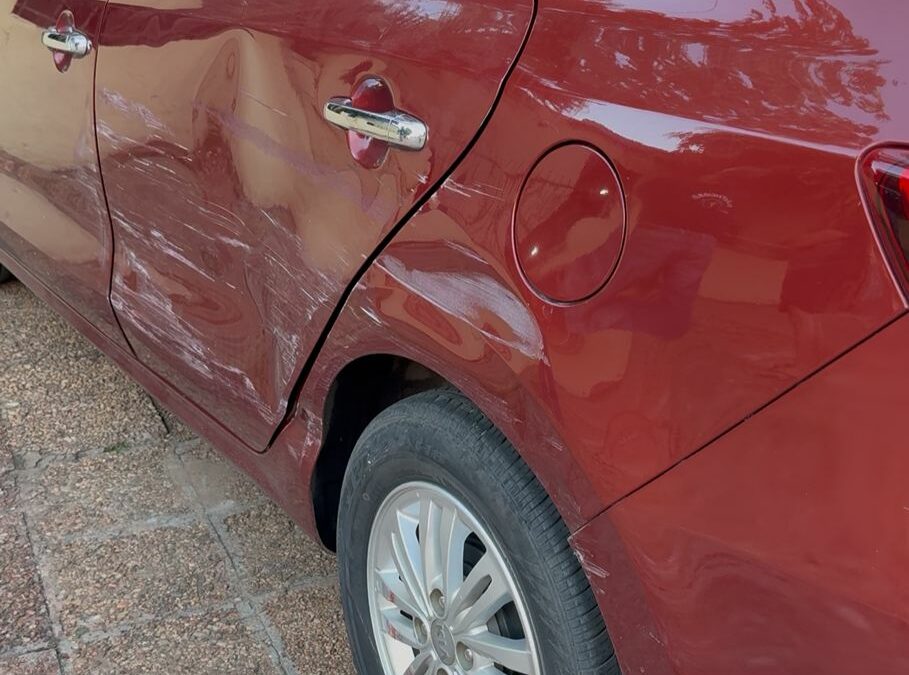 Denuncia que accidente y fuga “pudo terminar en tragedia”