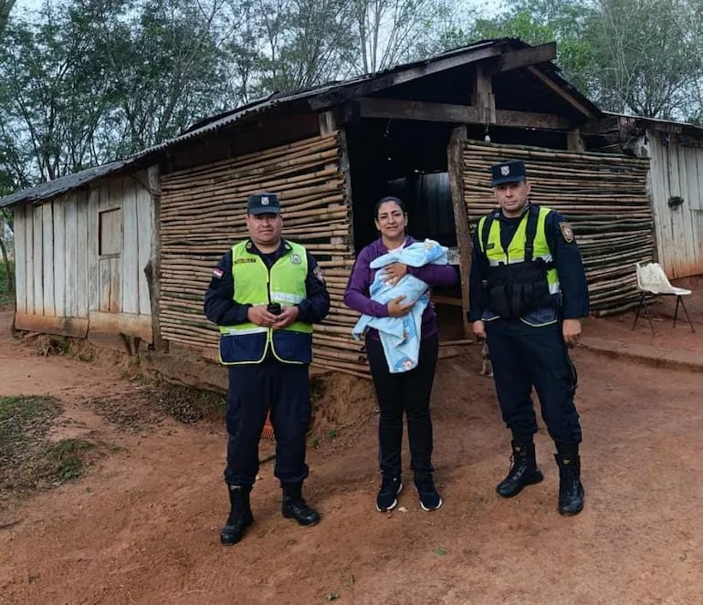 Intentaron robar a un bebé de seis días en Villarrica