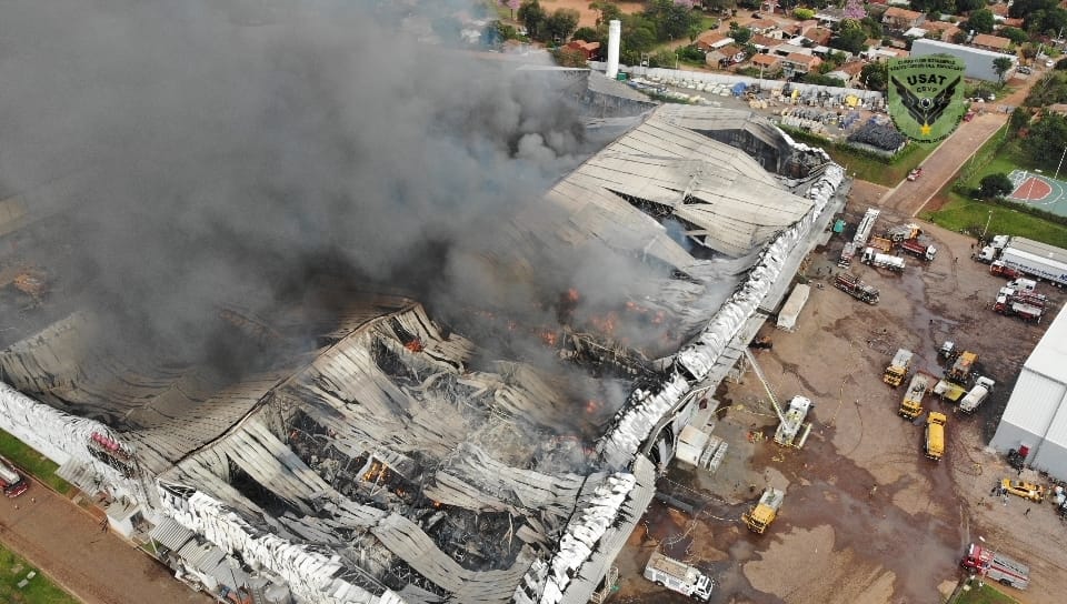 Incendio en Luque deja millonaria perdida, pero sin víctimas