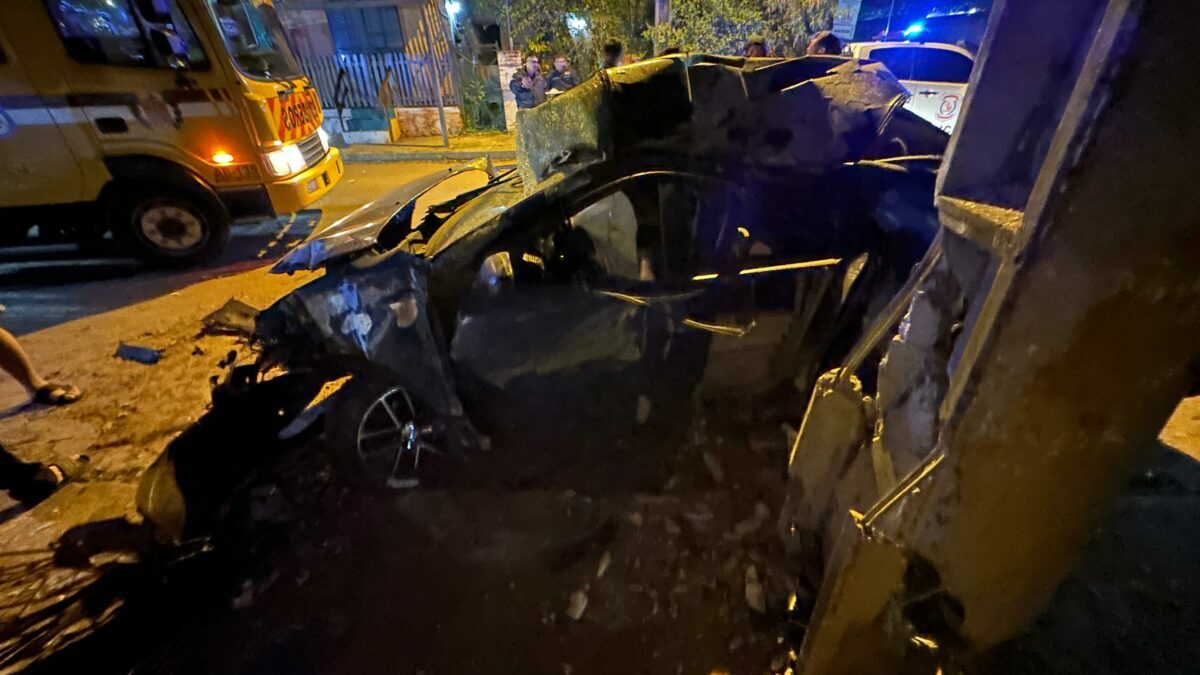 Tenía restricción horaria y sufrió accidente de madrugada