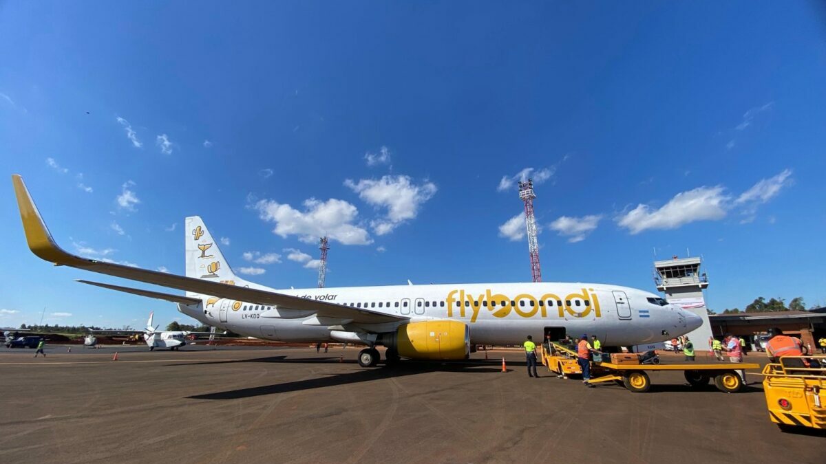 Aeropuerto Internacional de Encarnación recibió vuelo inaugural