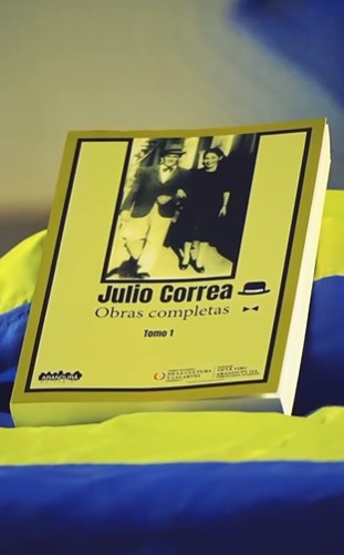 Reconocido dramaturgo prologó libro sobre Julio Correa