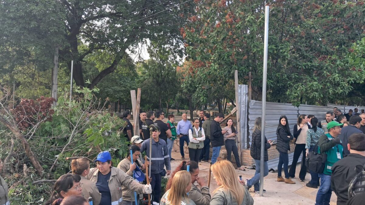 Comienzan las obras de remodelación en la Plaza Naciones Unidas