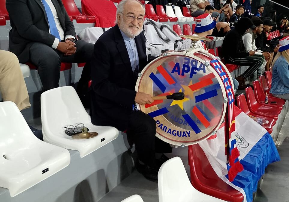 Paraguay, un amor que lo acompaña a todas partes del mundo
