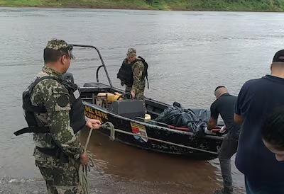 Hallan en el Paraná el cuerpo de un ciudadano brasileño desaparecido